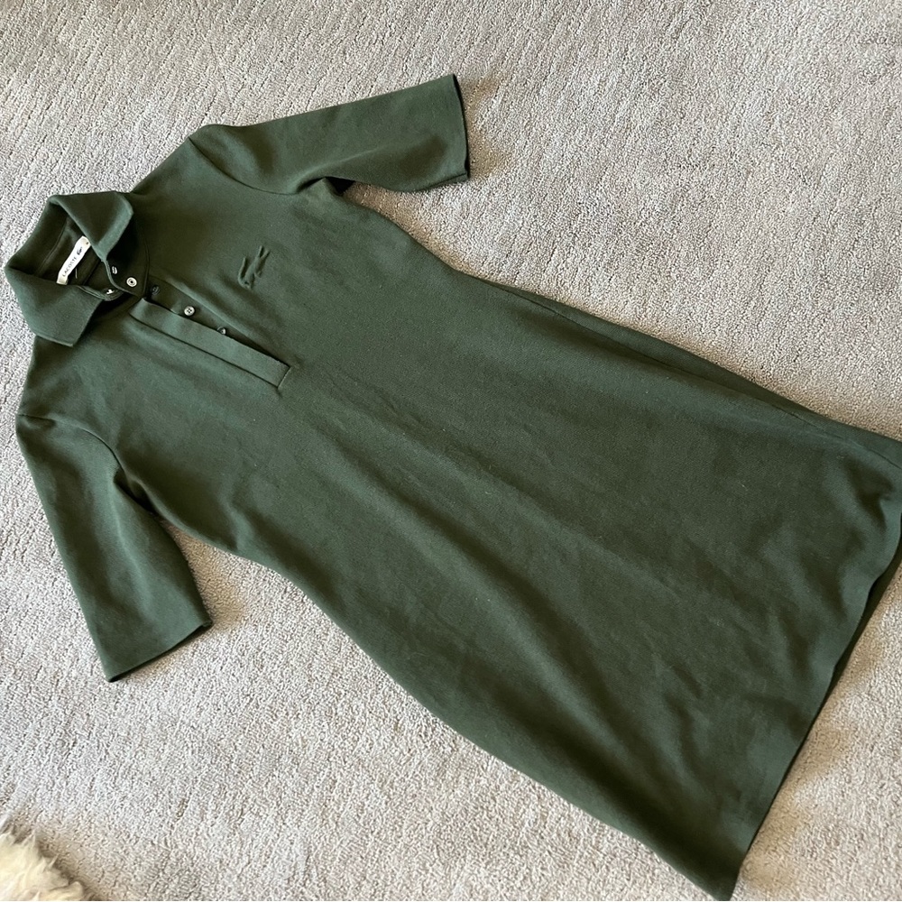 Cotton half sleeve dress.